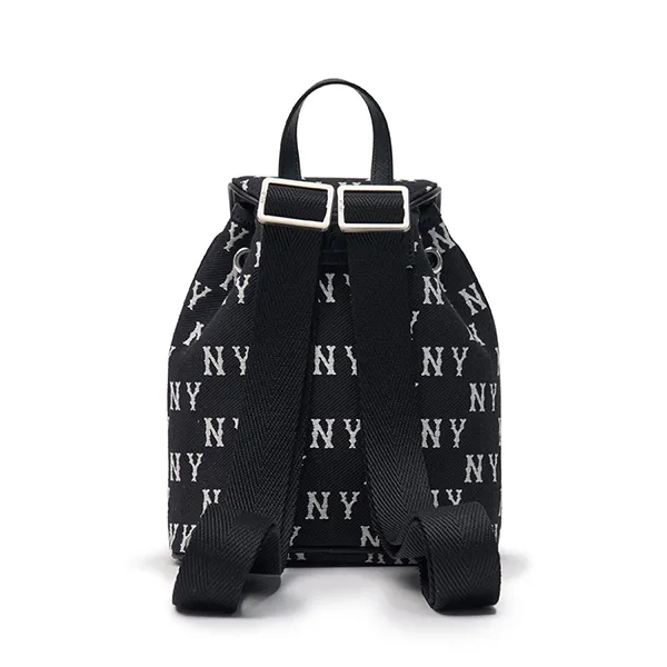 Balo MLB Mini Monogram Jacquard New York Yankees 3ABKS014N-50BKS Màu Đen - Túi xách - Vua Hàng Hiệu