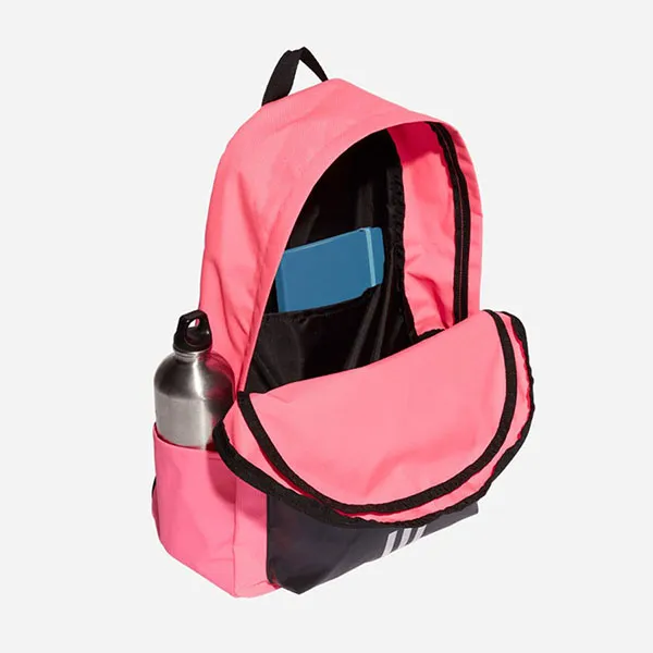 Balo Nữ Adidas Badge Of Sport Classic 3-Stripes Backpack Pink IK5723 Màu Hồng Đen