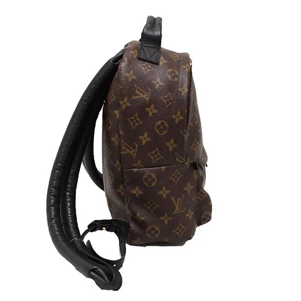 Balo Nữ Louis Vuitton LV Classic Monogram Palm Springs PM Backpack Màu Nâu Đen - Túi xách - Vua Hàng Hiệu