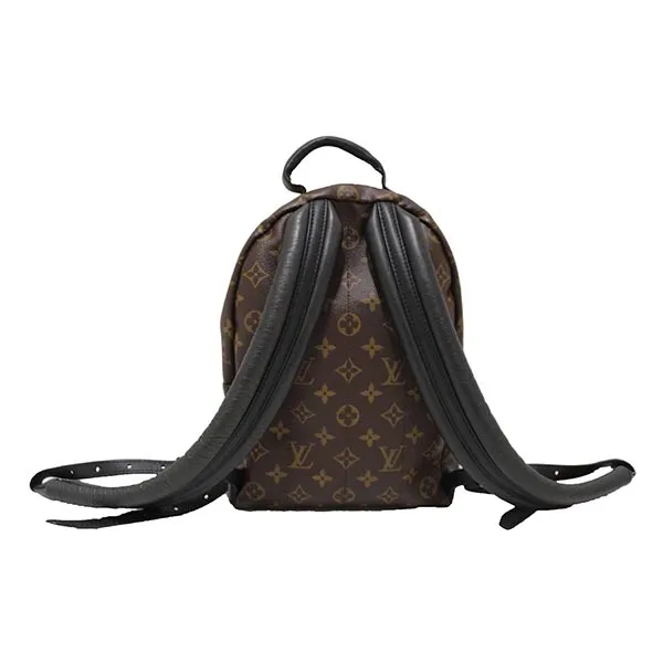 Balo Nữ Louis Vuitton LV Classic Monogram Palm Springs PM Backpack Màu Nâu Đen - Túi xách - Vua Hàng Hiệu