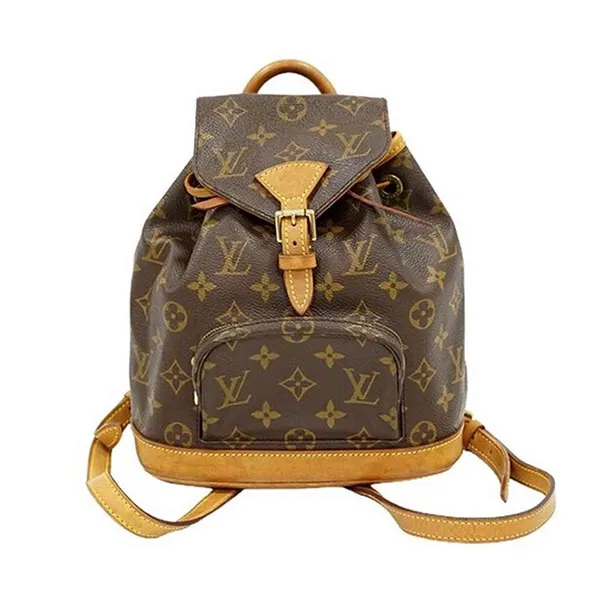 Balo Nữ Louis Vuitton LV Montsouris MM M51136 Màu Nâu - Túi xách - Vua Hàng Hiệu