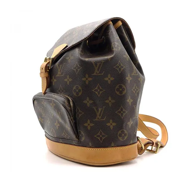 Balo Nữ Louis Vuitton LV Montsouris MM M51136 Màu Nâu - Túi xách - Vua Hàng Hiệu