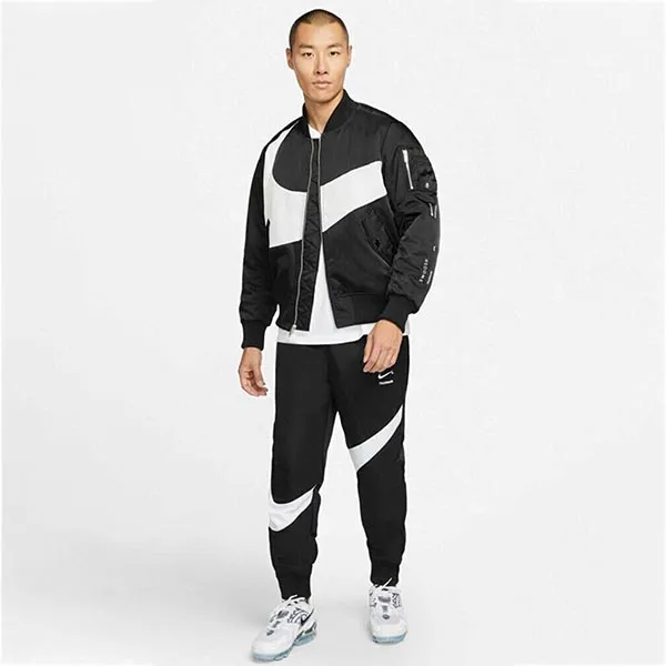 Bộ Quần Áo Dài Tay Nam Nike TN Reversable Therma-Fıt Jacket Black DD6056-010/DD6092-010 Màu Đen Trắng Size L - Thời trang - Vua Hàng Hiệu
