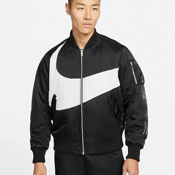 Bộ Quần Áo Dài Tay Nam Nike TN Reversable Therma-Fıt Jacket Black DD6056-010/DD6092-010 Màu Đen Trắng Size L - Thời trang - Vua Hàng Hiệu