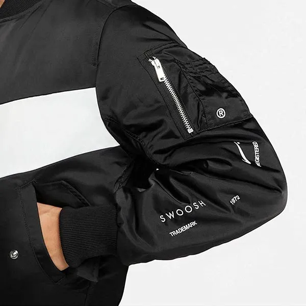 Bộ Quần Áo Dài Tay Nam Nike TN Reversable Therma-Fıt Jacket Black DD6056-010/DD6092-010 Màu Đen Trắng Size L - Thời trang - Vua Hàng Hiệu