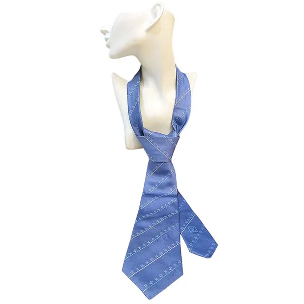 Cà Vạt Nam Louis Vuitton LV Logo Tie Màu Xanh - Thời trang - Vua Hàng Hiệu