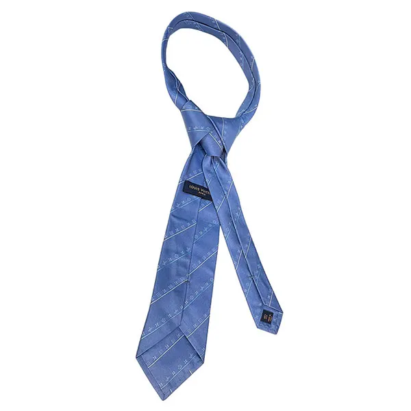 Cà Vạt Nam Louis Vuitton LV Logo Tie Màu Xanh - Thời trang - Vua Hàng Hiệu