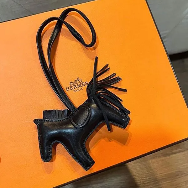 Charm Túi Hermès Rodeo PM Charm Black Màu Đen - Túi xách - Vua Hàng Hiệu