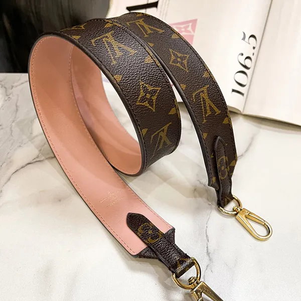 Dây Đeo Túi Louis Vuitton LV Bandoulière J02330 Strap Mono Màu Nâu - Túi xách - Vua Hàng Hiệu