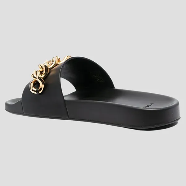 Dép Nam Versace Medusa Chain Slides Màu Đen Size 40 - Dép - Vua Hàng Hiệu