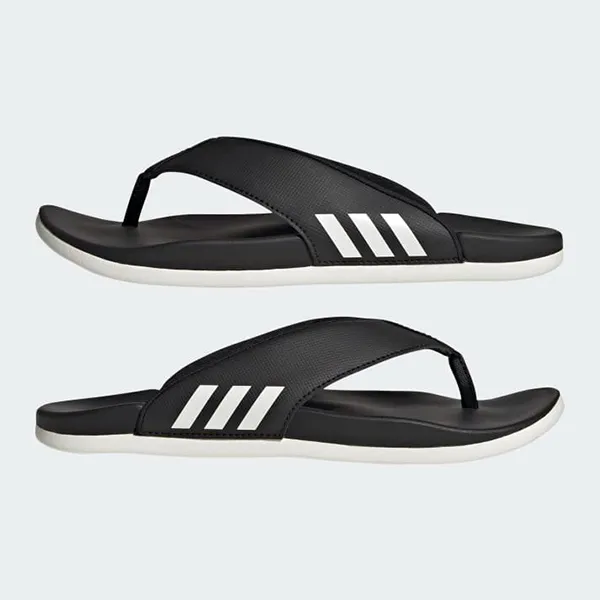 Dép Xỏ Ngón Adidas Adilette Comfort HQ4458 Màu Đen Size 37