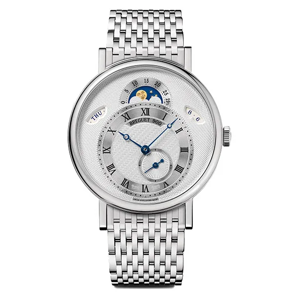 Đồng Hồ Breguet Classique Day Date Moonphase 7337BB/1E/BV0 Màu Bạc - Đồng hồ - Vua Hàng Hiệu