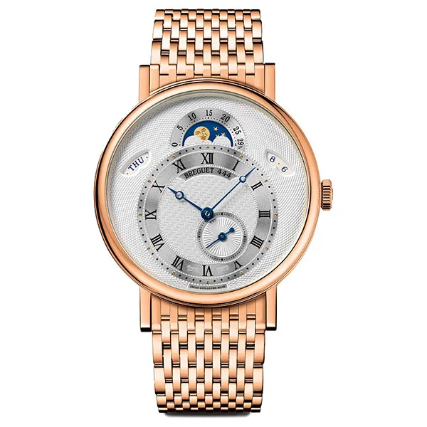 Đồng Hồ Breguet Classique Day Date Moonphase 7337BR/1E/RV0 Màu Vàng Hồng