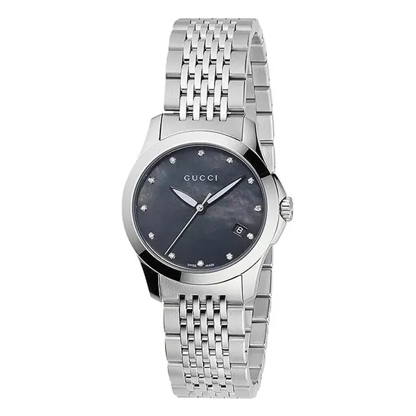 Đồng Hồ Đôi Gucci G-Timeless YA126456 YA126505 Màu Bạc Đen - Đồng hồ - Vua Hàng Hiệu