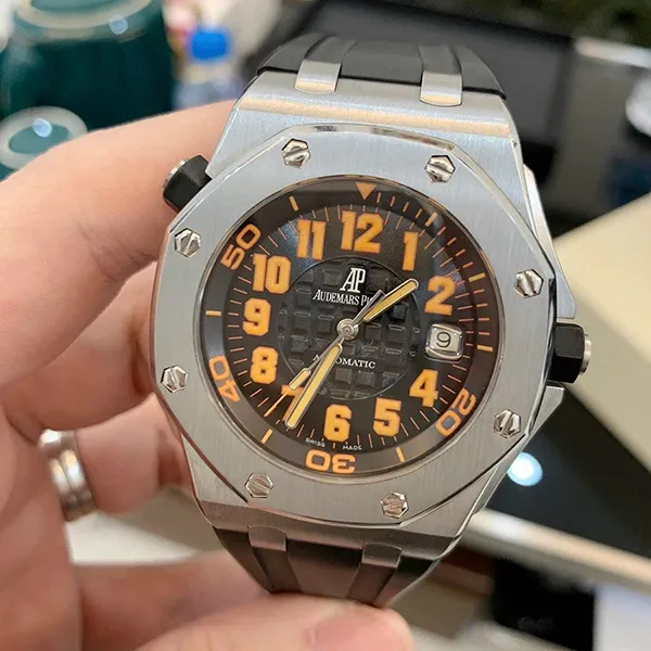 Đồng Hồ Nam Audemars Piguet Audermas Piguet OffShore Limited Orange Màu Đen - 3