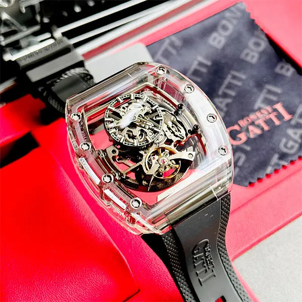 Đồng Hồ Nam Bonest Gatti Sapphire BG9960-A1 Màu Đen - Đồng hồ - Vua Hàng Hiệu
