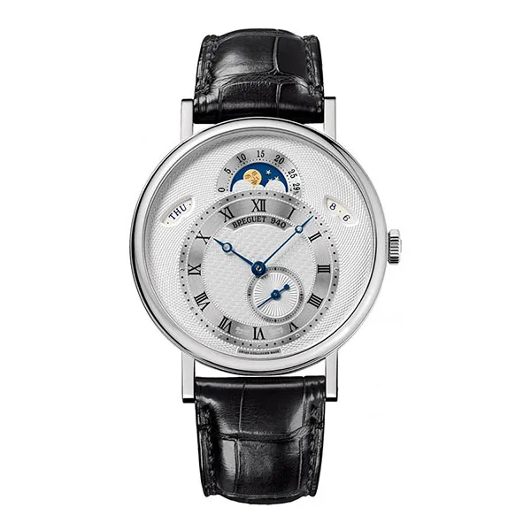 Đồng Hồ Nam Breguet Classique Day Date Moonphase Watch 7337BB/1E/9V6 Màu Trắng - Đồng hồ - Vua Hàng Hiệu