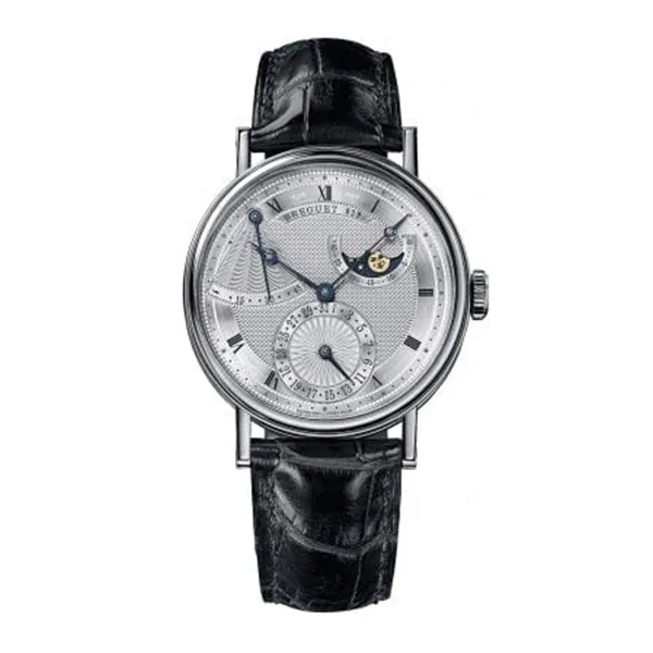 Đồng Hồ Nam Breguet Classique Power Reserve 39mm 7137BB/11/9V6 Màu Đen Bạc - Đồng hồ - Vua Hàng Hiệu