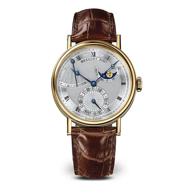 Đồng Hồ Nam Breguet Classique Power Reserve 39mm Watch 7137BA/11/9V6 Màu Nâu - Vàng - Đồng hồ - Vua Hàng Hiệu