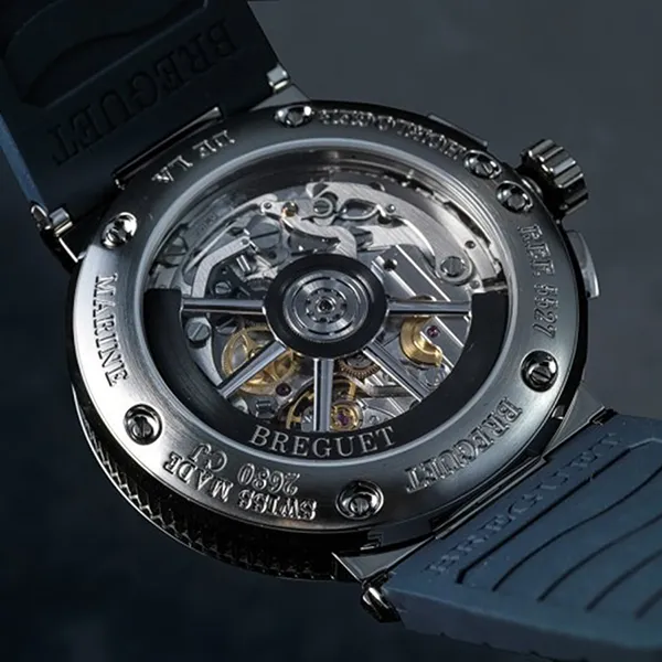 Đồng Hồ Nam Breguet Marine 5527BB/Y2/5WV Màu Xanh Lam