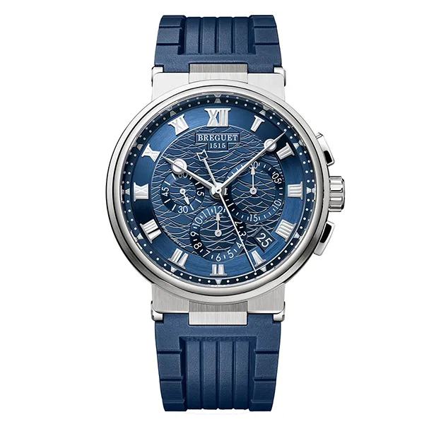 Đồng Hồ Nam Breguet Marine 5527BB/Y2/5WV Màu Xanh Lam