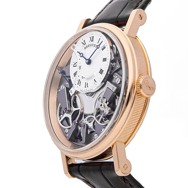 Đồng Hồ Nam Breguet Tradition Automatic Retrograde Seconds 40mm 7097BR/G1/9WU Màu Nâu