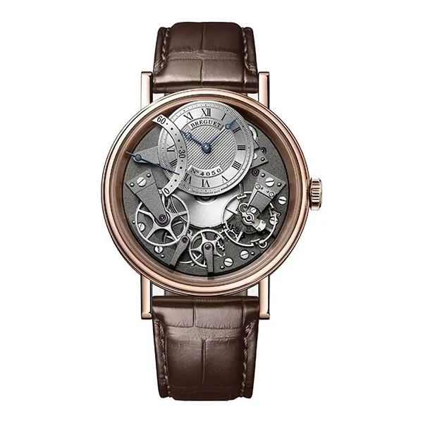 Đồng Hồ Nam Breguet Tradition Automatic Retrograde Seconds 40mm 7097BR/G1/9WU Màu Nâu