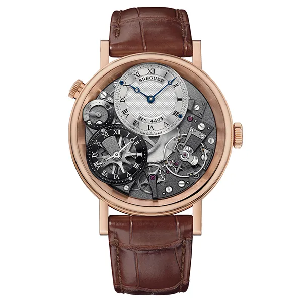 Đồng Hồ Nam Breguet Tradition GMT Manual Wind 40mm 7067BR/G1/9W6 Màu Nâu Vàng - Đồng hồ - Vua Hàng Hiệu