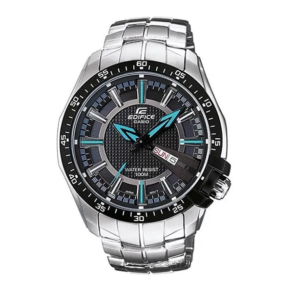 Đồng Hồ Nam Cassio Edifice EF-130D-1A2 A11 Màu Bạc Đen - Đồng hồ - Vua Hàng Hiệu