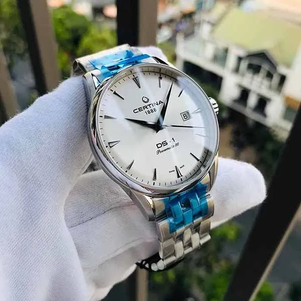 Đồng Hồ Nam Certina Automatic DS-1 Powermatic C029.807.11.031.00 (C0298071103100) Màu Bạc - Đồng hồ - Vua Hàng Hiệu
