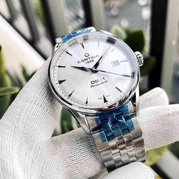 Đồng Hồ Nam Certina Automatic DS-1 Powermatic C029.807.11.031.00 (C0298071103100) Màu Bạc - Đồng hồ - Vua Hàng Hiệu