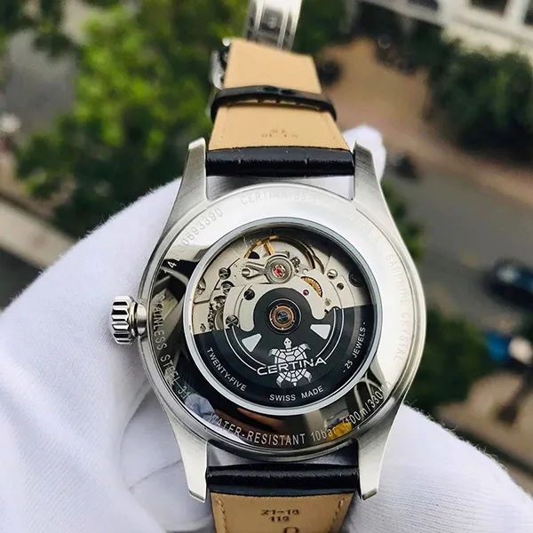 Đồng Hồ Nam Certina Automatic DS 1 Small Second C006.428.16.051.00 (C0064281605100) Màu Đen Bạc - Đồng hồ - Vua Hàng Hiệu