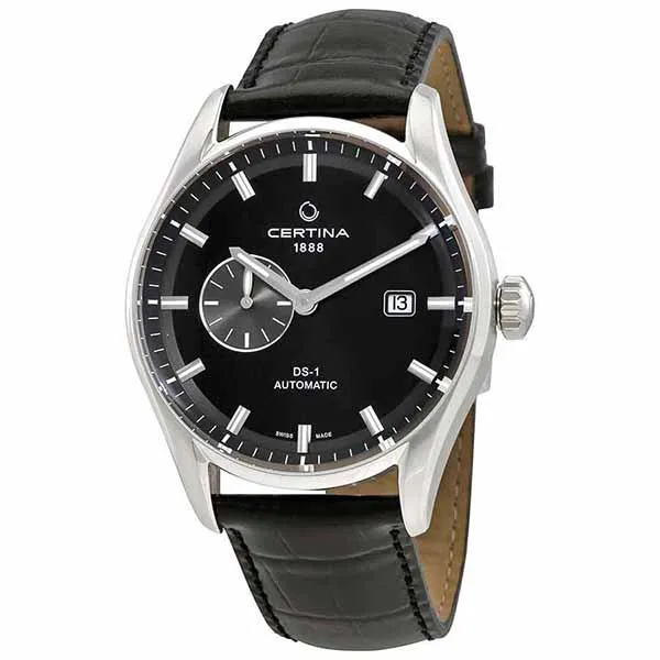 Đồng Hồ Nam Certina Automatic DS 1 Small Second C006.428.16.051.00 (C0064281605100) Màu Đen Bạc - Đồng hồ - Vua Hàng Hiệu
