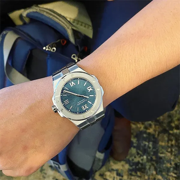 Đồng Hồ Nam Chopard Alpine Eagle Large 41mm 298600-3001 Màu Bạc Xanh