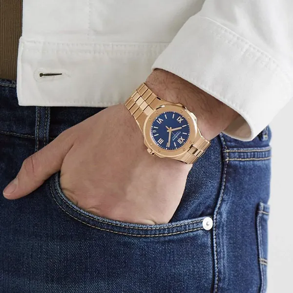 Đồng Hồ Nam Chopard Alpine Eagle Large 41mm Blue 295363-5001 Màu Xanh / Vàng Hồng