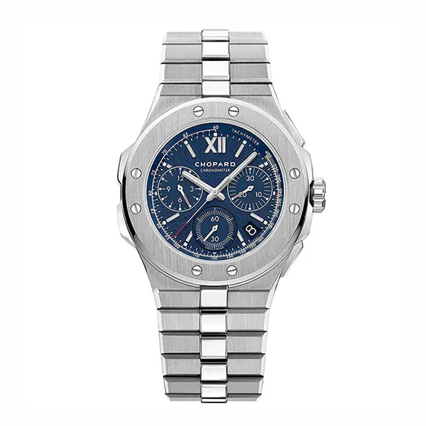 Đồng Hồ Nam Chopard Alpine Eagle XL Chrono 298609-3001 Màu Bạc Xanh
