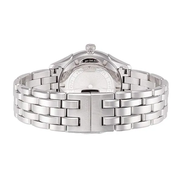 Đồng Hồ Nam Hamilton Quartz H32451181 Jazzmaster Thinline 40mm Màu Bạc Đen - Đồng hồ - Vua Hàng Hiệu
