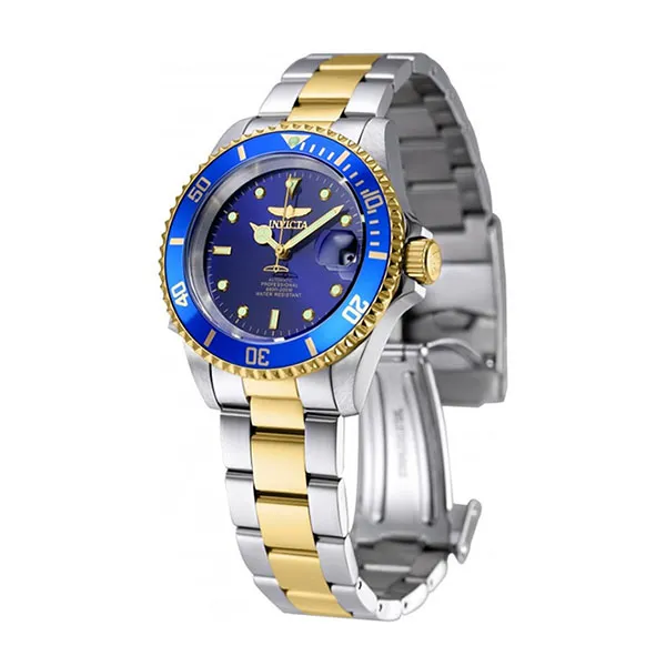 Đồng Hồ Nam Invicta Mako Pro Diver Automatic Blue Dial Two-Tone Men's Watch 8928OB Màu Xanh Vàng L - Đồng hồ - Vua Hàng Hiệu