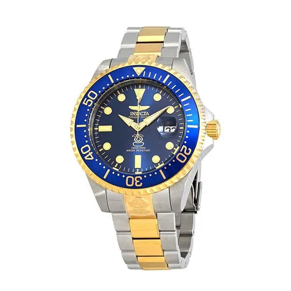 Đồng Hồ Nam Invicta Pro Diver Automatic Blue Dial Men Watch 27613 Màu Xanh Vàng
