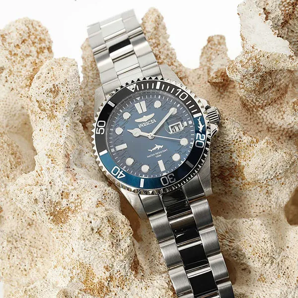 Đồng Hồ Nam Invicta Pro Diver IN30807 Màu Bạc Xanh
