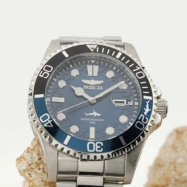 Đồng Hồ Nam Invicta Pro Diver IN30807 Màu Bạc Xanh