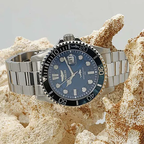 Đồng Hồ Nam Invicta Pro Diver IN30807 Màu Bạc Xanh