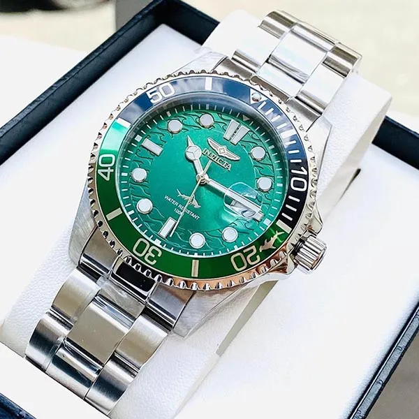 Đồng Hồ Nam Invicta Pro Diver Quartz 30808 42mm Màu Xanh Lá