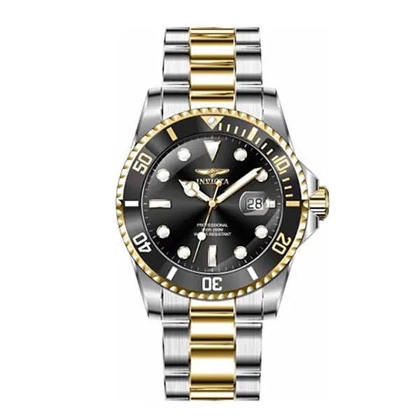 Đồng Hồ Nam Invicta Pro Diver Quartz Black Dial Two-Tone Men Watch 33269 Màu Vàng Đen - Đồng hồ - Vua Hàng Hiệu
