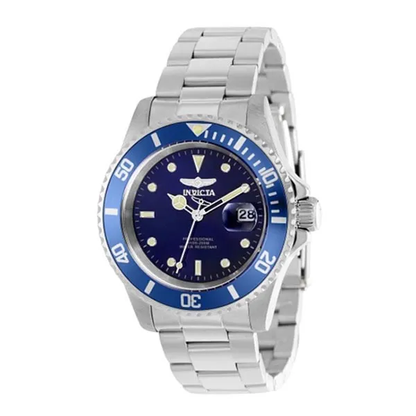 Đồng Hồ Nam Invicta Pro Diver Quartz Blue Dial 37156 40mm Màu Xanh Bạc - Đồng hồ - Vua Hàng Hiệu