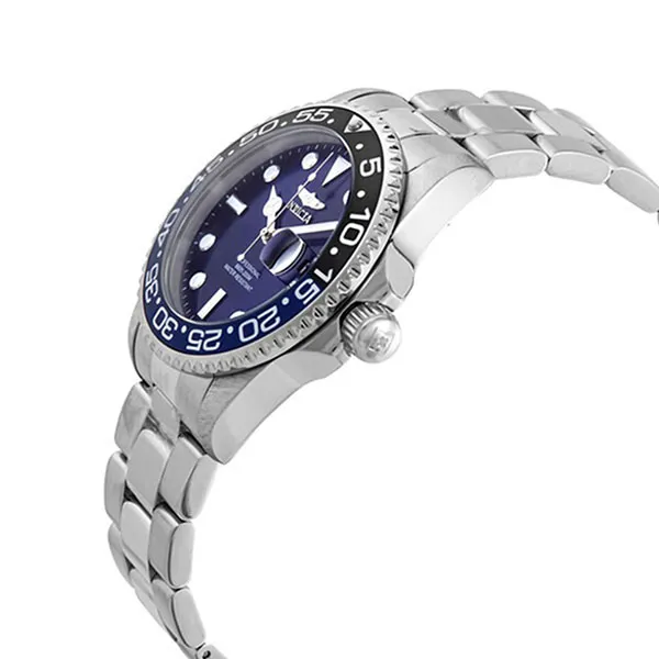 Đồng Hồ Nam Invicta Pro Diver Quartz Blue Dial Men Watch 33253 Màu Bạc Xanh