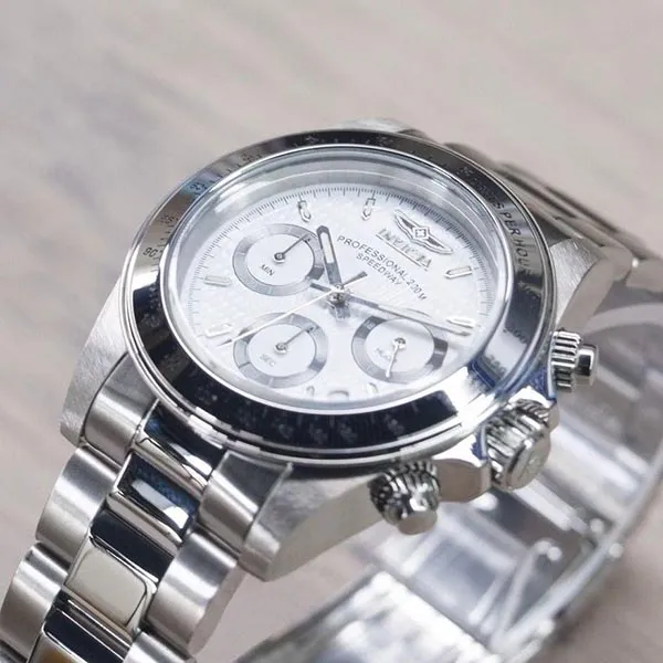 Đồng Hồ Nam Invicta Speedway 9211 40mm Màu Bạc Trắng - Đồng hồ - Vua Hàng Hiệu