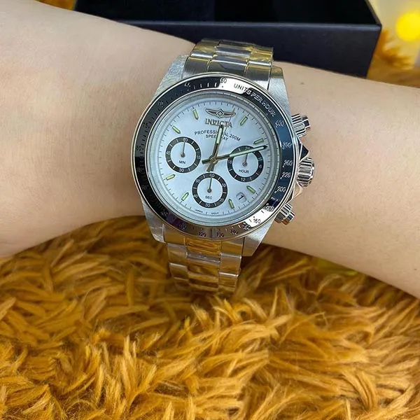 Đồng Hồ Nam Invicta Speedway 9211 40mm Màu Bạc Trắng - Đồng hồ - Vua Hàng Hiệu