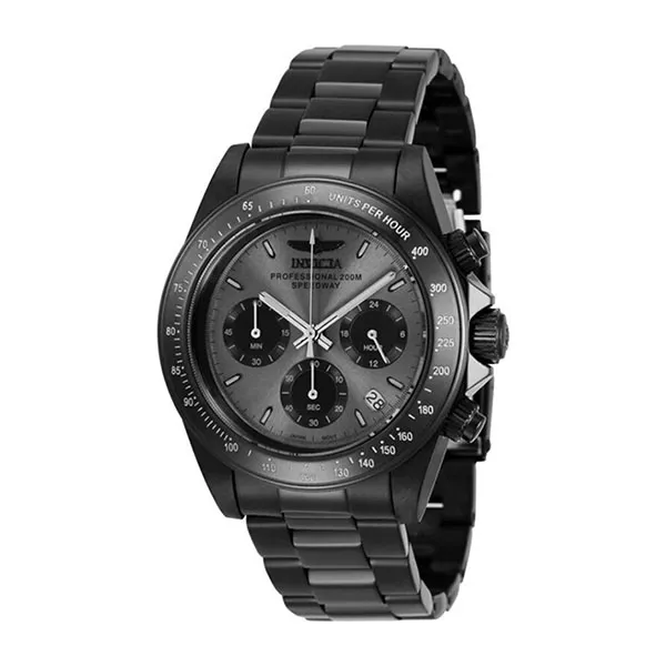 Đồng Hồ Nam Invicta Speedway Black Dial Men Watch 36741 Màu Đen Xám
