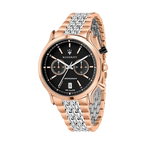 Đồng Hồ Nam Maserati Epoca R8873638005 Watch Màu Đen/Vàng Hồng - Đồng hồ - Vua Hàng Hiệu